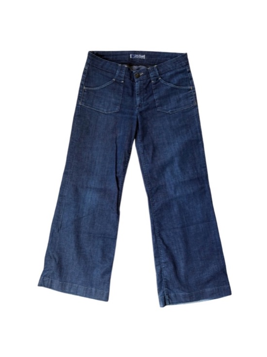 Hudson Jeans Denim - Hudson Jeans Women’s Cropped Wide Leg Denim Pants